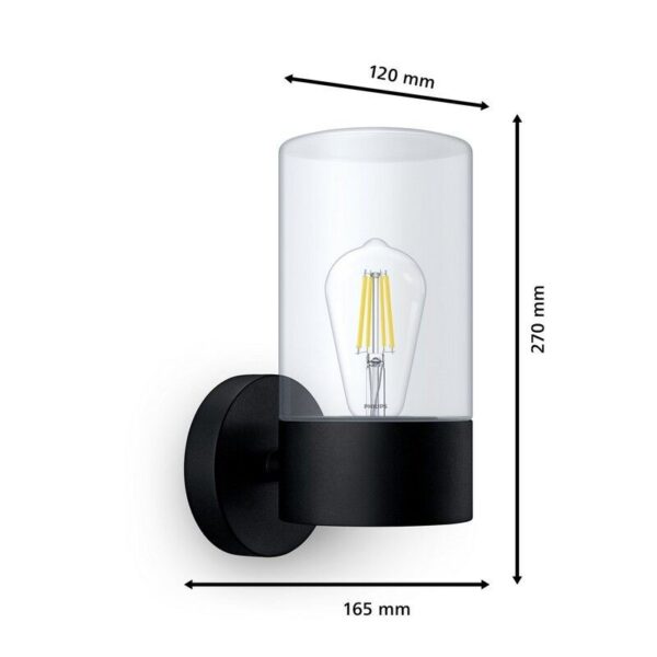 Philips 8720169266537 venkovní nástěnné svítidlo Flareon E27