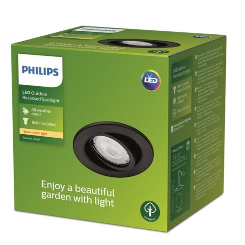 Philips 8720169266858 LED zápustné venkovní svítidlo Fresca GU10 | 2700K