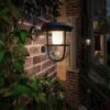 Philips 8720169267176 LED solární venkovní nástěnné svítidlo Radii | 1,3W integrovaný LED zdroj | 3000K