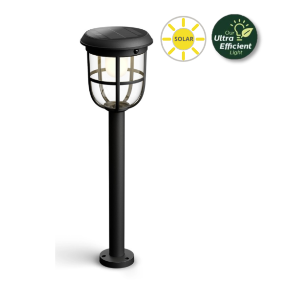 Philips 8720169267213 LED solární venkovní sloupek Radii | 1,3W integrovaný LED zdroj | 3000K