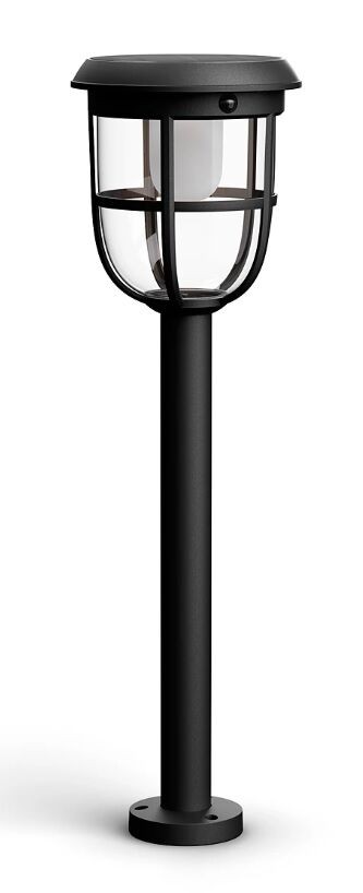 Philips 8720169267213 LED solární venkovní sloupek Radii | 1,3W integrovaný LED zdroj | 3000K