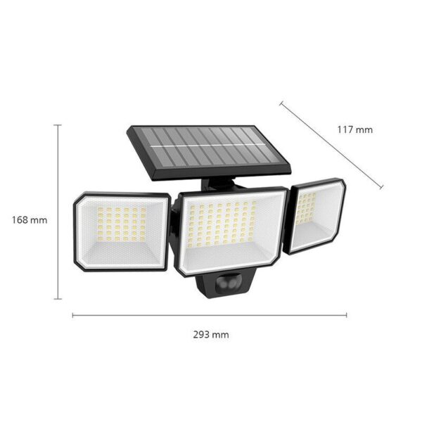Philips 8720169269156 LED solární venkovní nástěnné svítidlo Nysil integrovaný LED zdroj | 5000K