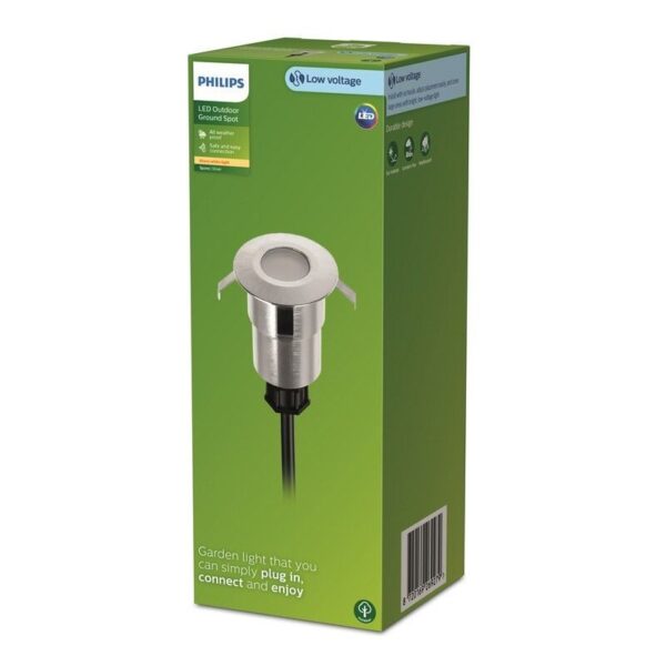 Philips 8720169269279 LED nízkonapěťové venkovní svítidlo Spore | 1W integrovaný LED zdroj | 2700K