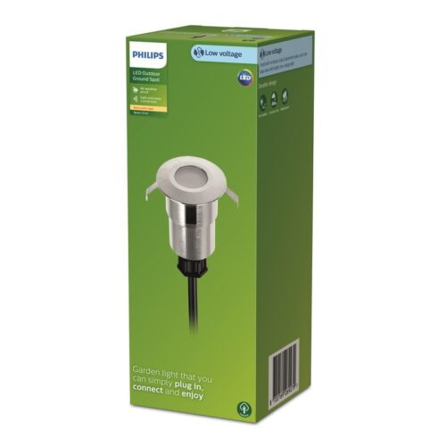 Philips 8720169269279 LED nízkonapěťové venkovní svítidlo Spore | 1W integrovaný LED zdroj | 2700K