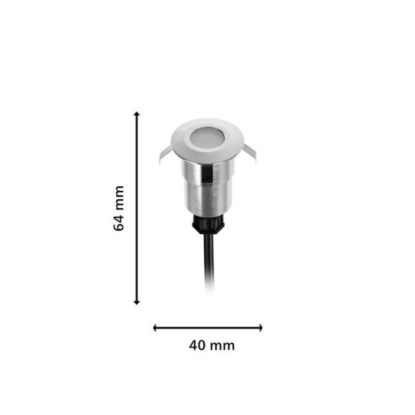 Philips 8720169269279 LED nízkonapěťové venkovní svítidlo Spore | 1W integrovaný LED zdroj | 2700K