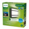 Philips 8720169276888 LED venkovní nástěnné svítidlo Petronia | 3,8W integrovaný LED zdroj | 800lm | 2700K