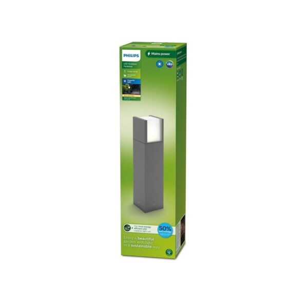 Philips 8720169278066 LED venkovní sloupek Arbour | 3,8W integrovaný LED zdroj | 800lm | 2700K