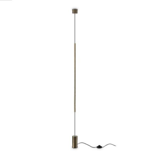 Ideal lux I301075 LED stojací lampa FILO | 15W integrovaný LED zdroj | 1600lm | 3000K