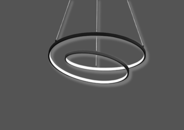 Ideal lux I304588 LED závěsné stropní svítidlo OZ | 55W integrovaný LED zdroj | 6100lm | 3000K
