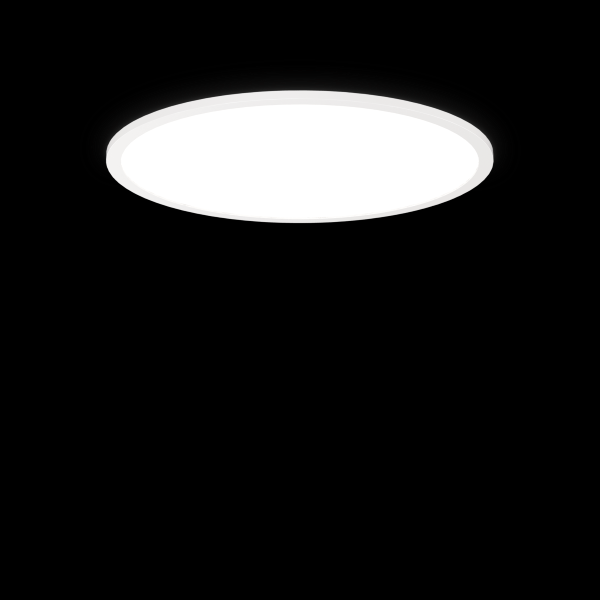 Ideal lux I306674 LED přisazené stropní svítidlo FLY | 53W integrovaný LED zdroj | 8000lm | 4000K