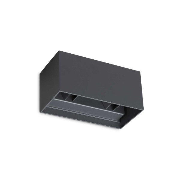 Ideal lux I313412 LED venkovní nástěnné svítidlo ATOM | 25W integrovaný LED zdroj | 2100lm | 3000K