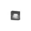 Ideal lux I316871 LED venkovní nástěnné svítidlo DEDRA | 1,5W integrovaný LED zdroj | 160lm | 3000K