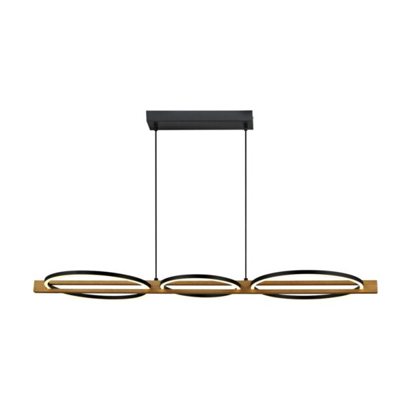Italux 5902854539932 LED závěsné stropní svítidlo Natano | 38W integrovaný LED zdroj | 1600lm | 3000K