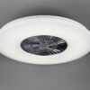 Trio R62402906 LED svítidlo s ventilátorem Visby 1x60W | 4400lm | 3000-6500K - nastavitelné, s dálkovým ovladačem