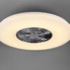 Trio R62402906 LED svítidlo s ventilátorem Visby 1x60W | 4400lm | 3000-6500K - nastavitelné, s dálkovým ovladačem