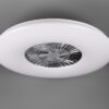 Trio R62402906 LED svítidlo s ventilátorem Visby 1x60W | 4400lm | 3000-6500K - nastavitelné, s dálkovým ovladačem