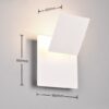 Trio T240319131 LED bodové nástěnné svítidlo MIO | 6W integrovaný LED zdroj | 560lm | 3000K