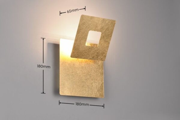 Trio T240319179 LED bodové nástěnné svítidlo LEANO | 6W integrovaný LED zdroj | 560lm | 3000K