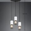 Trio T304330334 závěsné stropní svítidlo TOSH E27