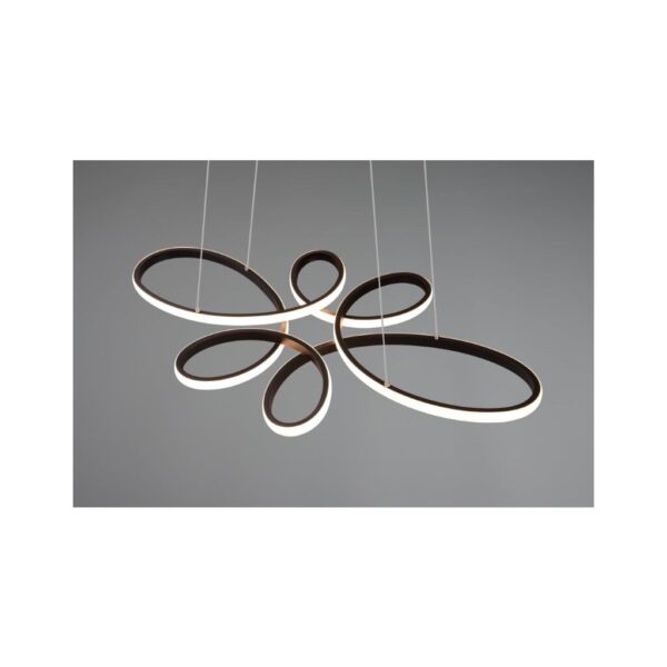 Trio T345619132 LED závěsné stropní svítidlo FLY | 32W integrovaný LED zdroj | 3900lm | 3000K