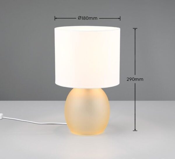 Trio T517900113 stolní lampička VELA E14