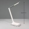 Trio T545310131 LED stolní lampička TRAVIS | 6,5W integrovaný LED zdroj | 650lm | 3000+4500+6500K