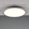 Trio T641710287 LED přisazené stropní svítidlo YUMA | 20W integrovaný LED zdroj | 2250lm | 3000K