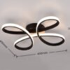 Trio T645610132 LED přisazené stropní svítidlo FLY | 22W integrovaný LED zdroj | 2600lm | 3000K