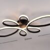 Trio T645619132 LED přisazené stropní svítidlo FLY | 32W integrovaný LED zdroj | 3900lm | 3000K