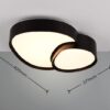 Trio T647510232 LED přisazené stropní svítidlo RISE | 21W integrovaný LED zdroj | 2400lm | 2700-6500K