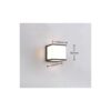 Trio Reality TR27446132 LED venkovní nástěnné svítidlo CALERA | 8W integrovaný LED zdroj | 800lm | 3000K