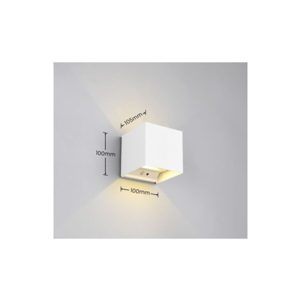 Trio Reality TR27759131 LED venkovní nástěnné svítidlo TALENT | 2x5W integrovaný LED zdroj | 50lm | 3000K
