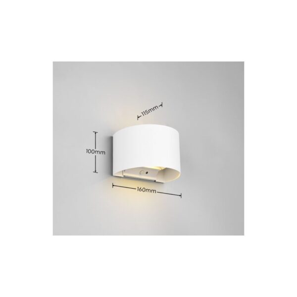 Trio Reality TR27769131 LED venkovní nástěnné svítidlo TALENT | 2x5W integrovaný LED zdroj | 50lm | 3000K