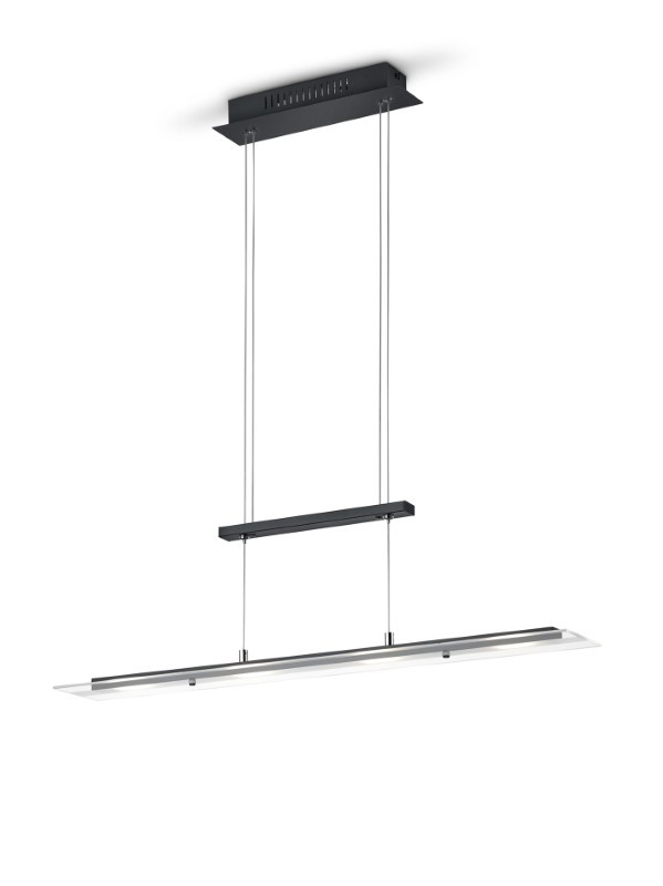 Trio Reality TR32004132 LED závěsné stropní svítidlo MILOS | 4x5W integrovaný LED zdroj | 2200lm | 3000K