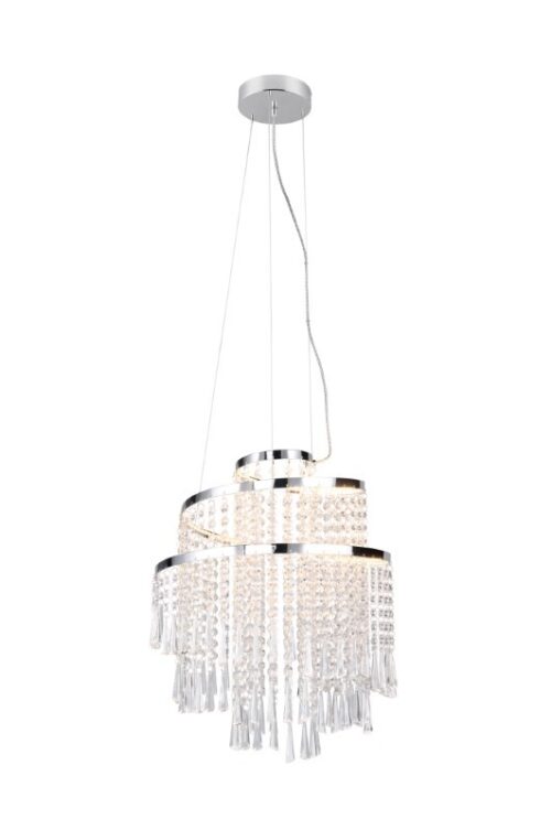 Trio Reality TR37341106 LED závěsné stropní svítidlo POMP | 30W integrovaný LED zdroj | 4300lm | 2700-6500K
