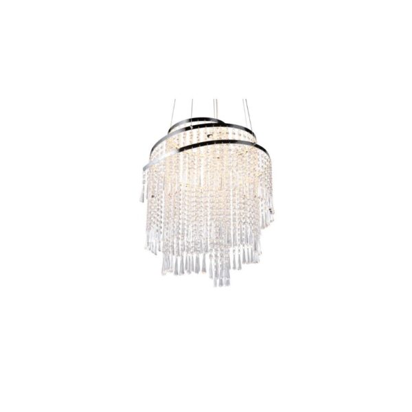 Trio Reality TR37349106 LED závěsné stropní svítidlo POMP | 38W integrovaný LED zdroj | 5500lm | 2700-6500K