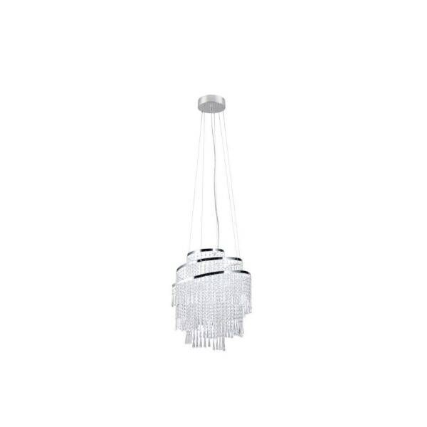 Trio Reality TR37349106 LED závěsné stropní svítidlo POMP | 38W integrovaný LED zdroj | 5500lm | 2700-6500K