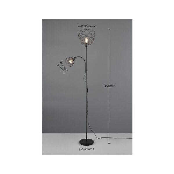 Trio Reality TR40712032 stojací lampa HAVAL E14