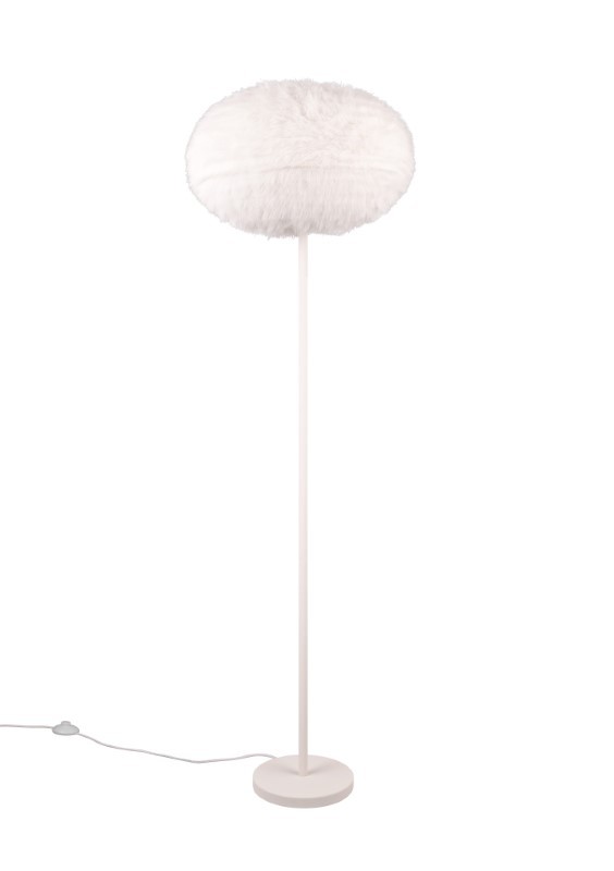 Trio Reality TR41581001 stojací lampa FURRY E27 | 1
