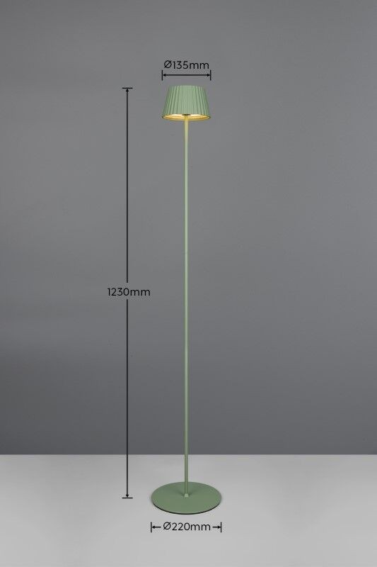 Trio Reality TR47706149 LED stojací lampa SUAREZ | 1,5W integrovaný LED zdroj | 200lm | 3000K