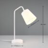 Trio Reality TR51721031 stolní lampička BUDDY E27