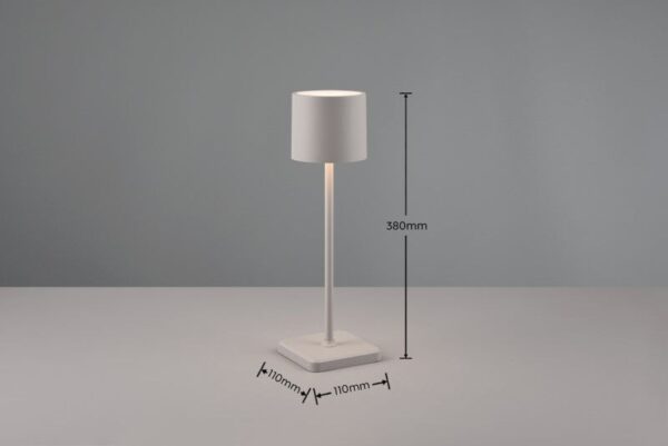 Trio Reality TR54096177 LED venkovní stolní svítidlo FERNANDEZ | 1,5W integrovaný LED zdroj | 130lm | 4000K