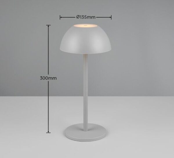 Trio Reality TR54106177 LED venkovní stolní svítidlo RICARDO  | 1,7W integrovaný LED zdroj | 240lm | 3000K