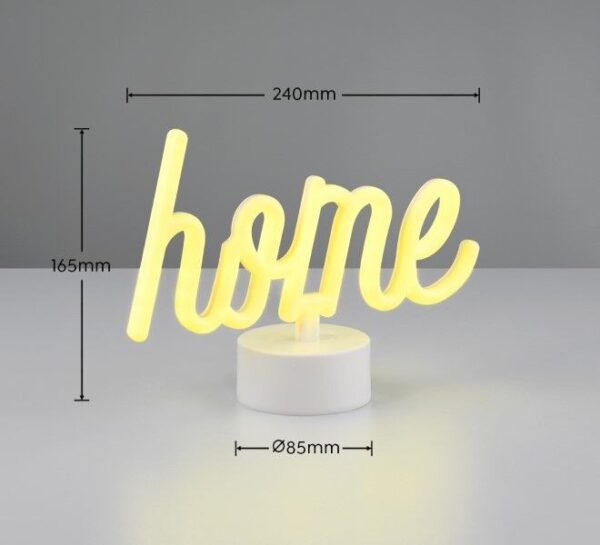 Trio Reality TR55921101 LED stolní lampička CASA | 1W integrovaný LED zdroj