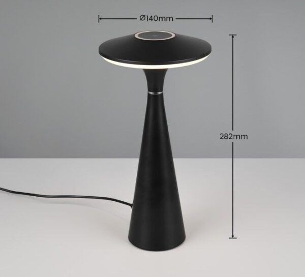 Trio Reality TR57726132 LED venkovní stolní svítidlo TORREZ | 2W integrovaný LED zdroj | 180lm | 3000+4000+5000K