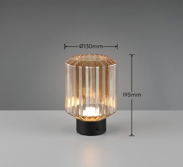 Trio Reality TR57761113 LED stolní lampička LORD | 1,5W integrovaný LED zdroj | 100lm | 3000K