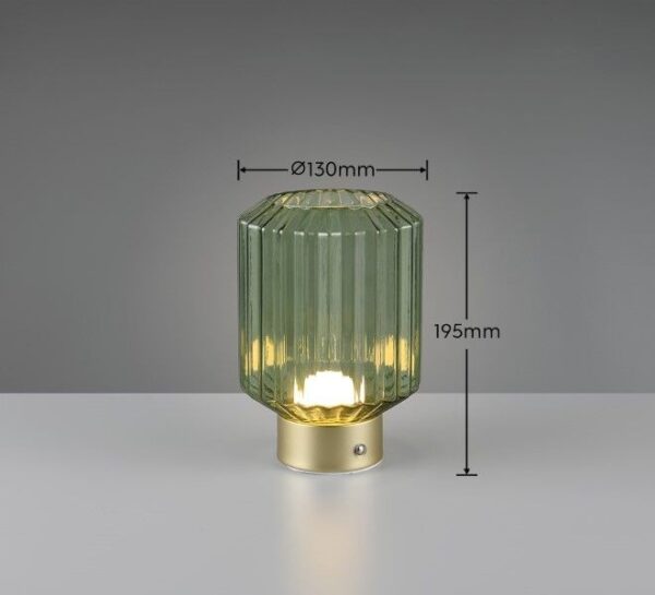 Trio Reality TR57761115 LED stolní lampička LORD | 1,5W integrovaný LED zdroj | 100lm | 3000K