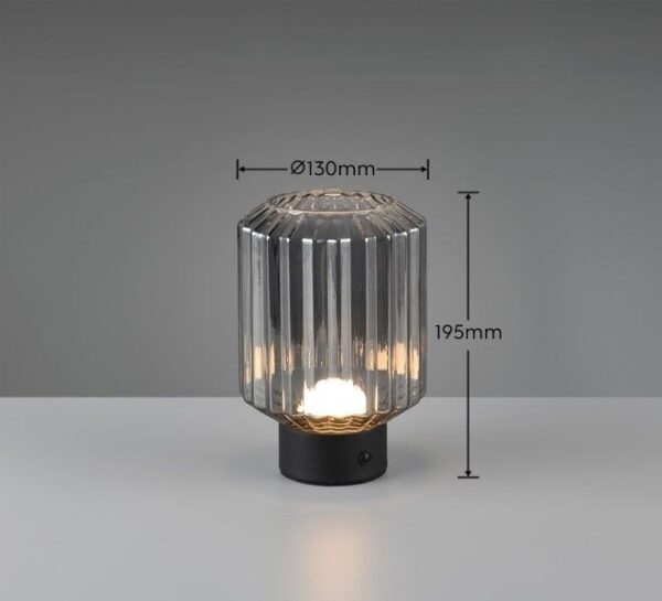Trio Reality TR57761154 LED stolní lampička LORD | 1,5W integrovaný LED zdroj | 100lm | 3000K