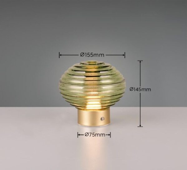 Trio Reality TR57771115 LED stolní lampička EARL | 1,5W integrovaný LED zdroj | 100lm | 3000K