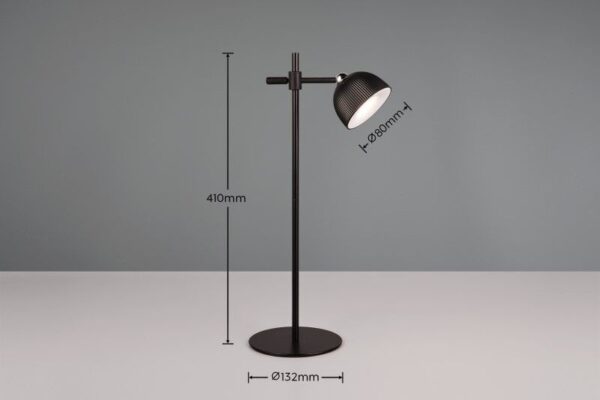 Trio Reality TR57791102 LED stolní lampička MAXIMA | 3W integrovaný LED zdroj | 250lm | 3000K